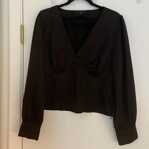 Jcrew satin top